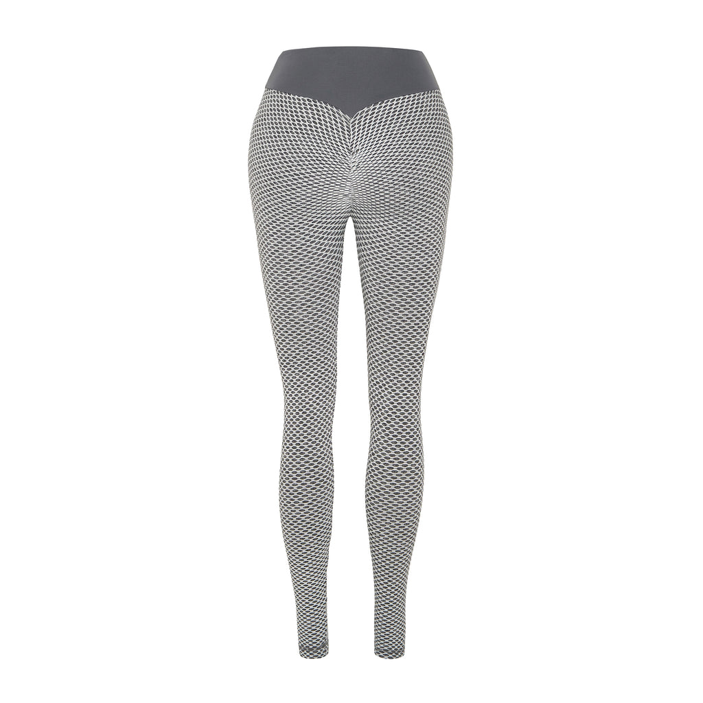 butt-sculpting, curve sculpting leggings, butt-scrunch leggings, ruched leggings, butt hugging leggings, bum scrunch leggings, grey fishnet leggings, Instagram leggings