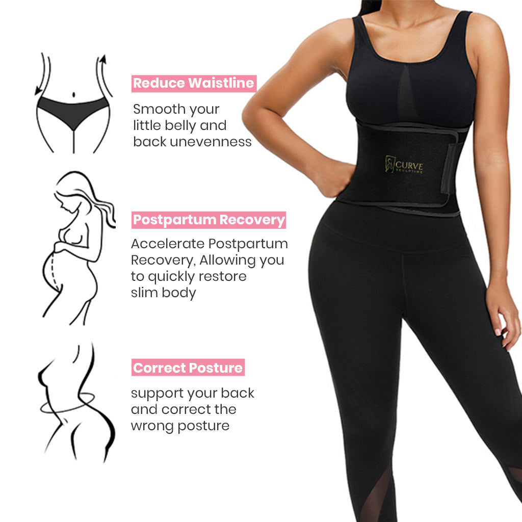 Waist Trimmer Sweat Belt