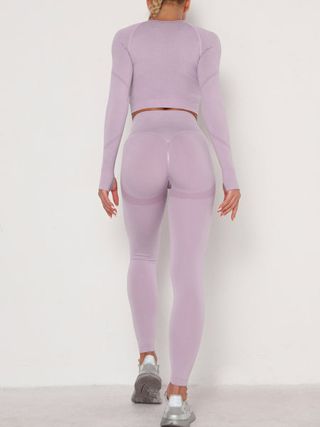 Plus Size Kristina Deep V Bodysuit Stretch Legging Red Purple Pant Set 1X  2X 3X