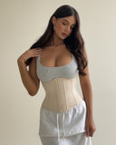 Latex Waist Trainer (Beach Sand)