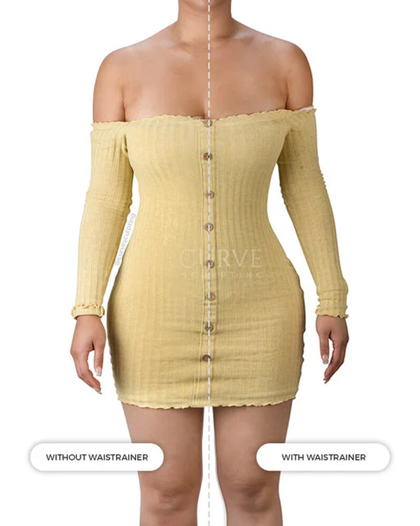 Curve Sculpting Latex  Waist  Trainer