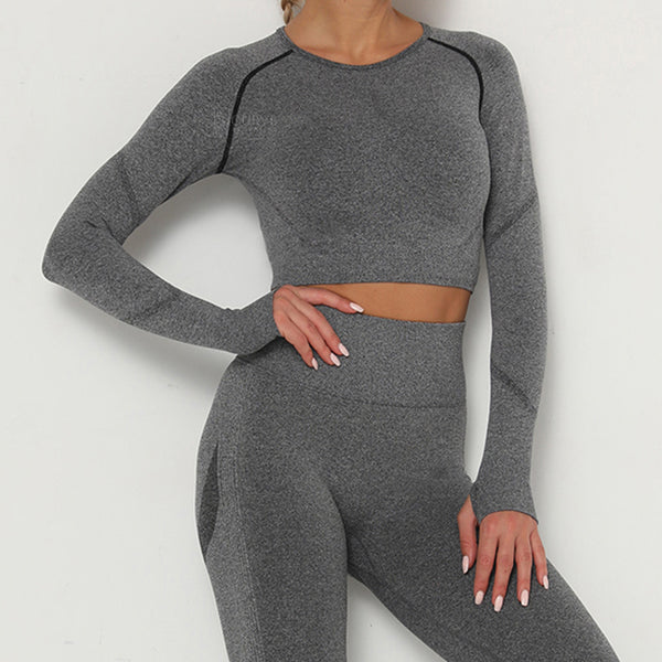 curve sculpting top, Instagram top, purple long sleeve top