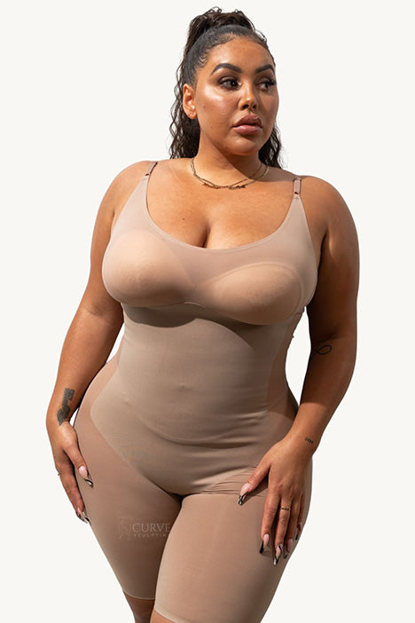 Seamless Body Shaper (Beige)
