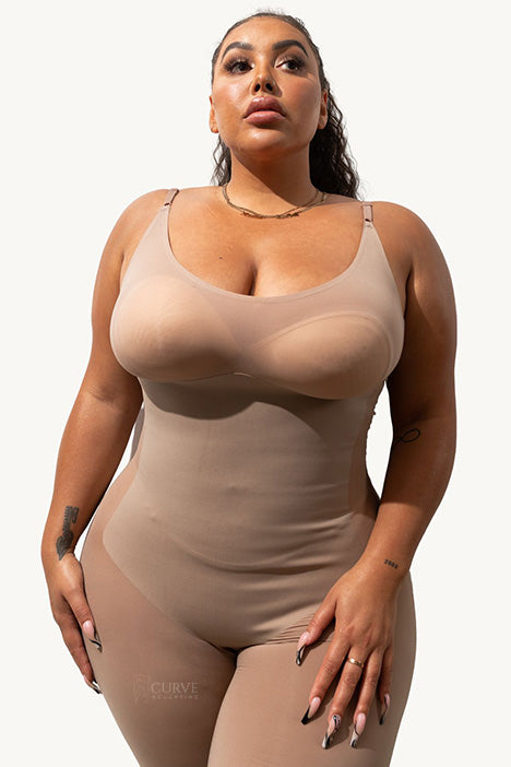 Seamless Body Shaper (Beige)