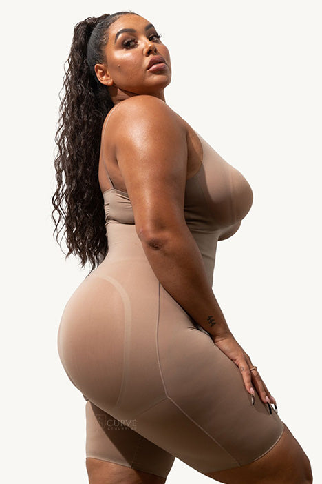 CURVY BRAND BEIGE Body Shaper (Wear With Your Own Bra) PLUS SIZE 3X 4X 5X 6X