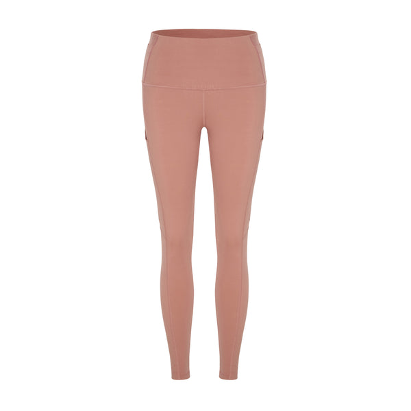 Sculpted Leggings w/ Pocket (BABY PINK)