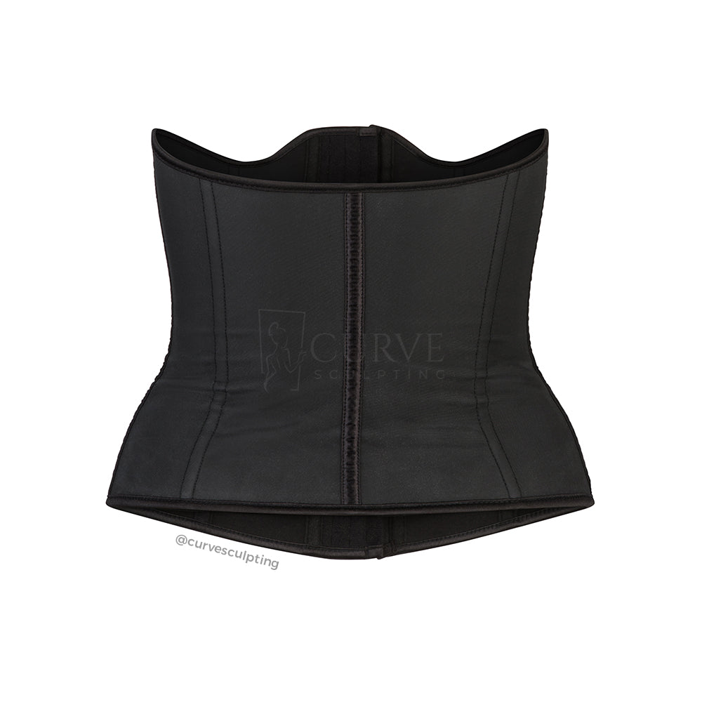 Buy a High Quality Black 4 Steel Bone Latex Waist Trainer Corset