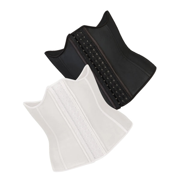 Curve Sculpting Latex Waist Trainer Black+Beach Sand Bundle