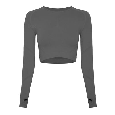 curve sculpting top, Instagram top, purple long sleeve top