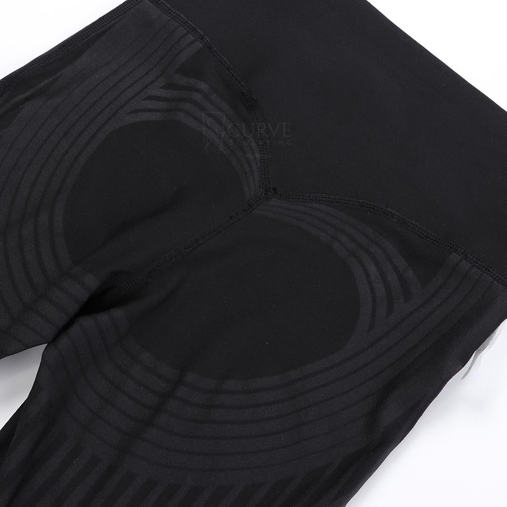 3/4 3D Print Butt-Lift Leggings – Curve Sculpting