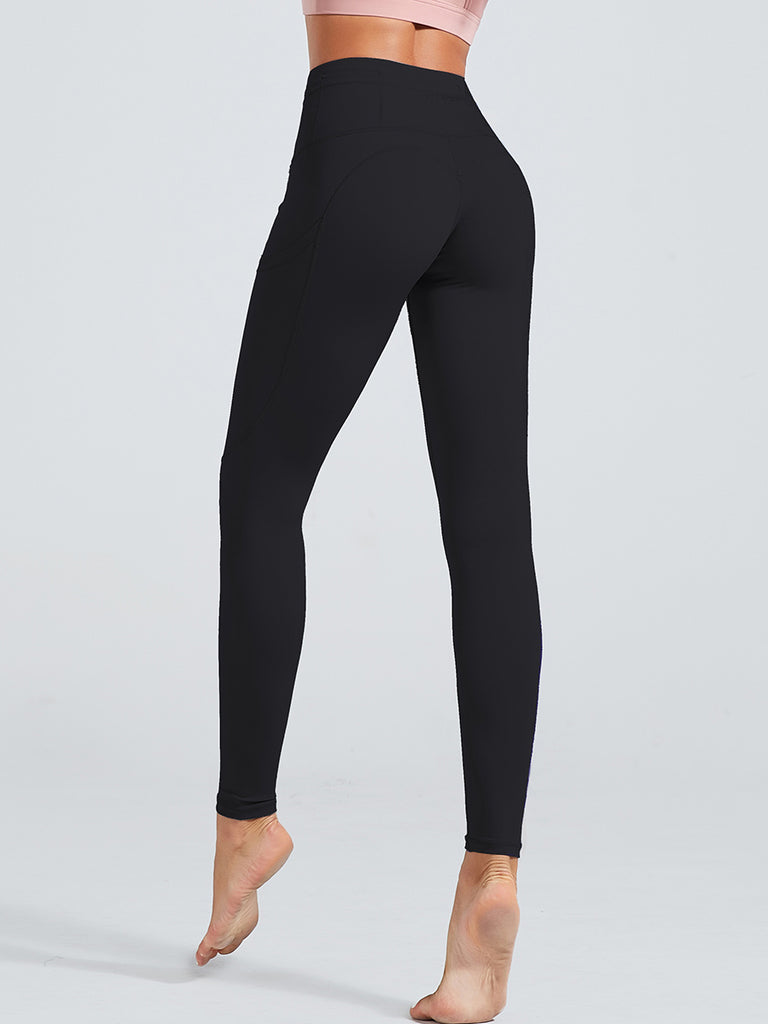 CAIRO BRUSHED BLACK LEGGINGS – Gameday Couture