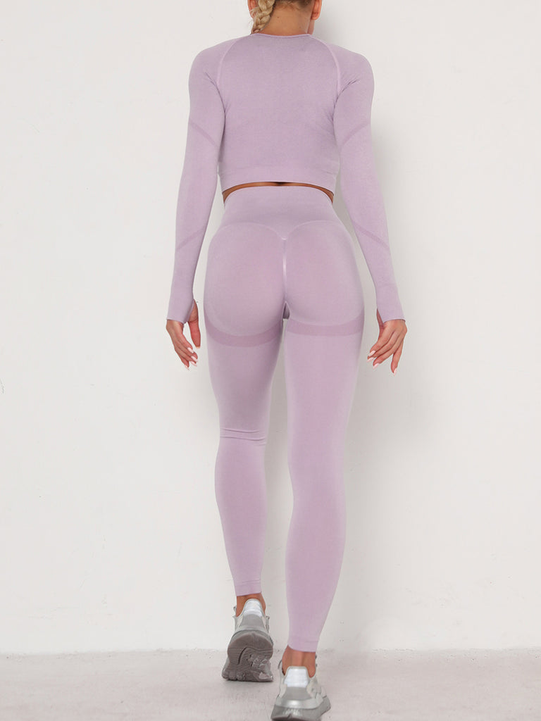 Matching Set - Compression Tights (PURPLE) – Curve Sculpting