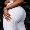 Honeycomb Butt-lift Leggings (White)