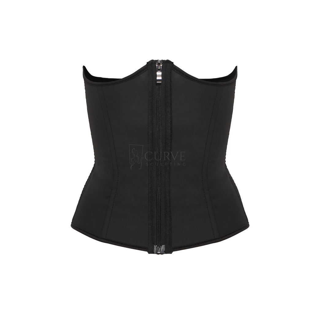 Clip and Zip Latex Waist Trainer - Shape Your Figure