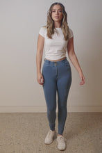 Super comfortable, stretchy and curve accentuating designed to sculpt your bum. High waistband that gives you a waist cinching affect, moulding it in all the right places. Looks like a traditional straight leg denim pant but in the worlds most comfortable Denim fabric