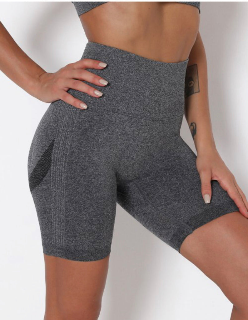 SHORTS Butt-Sculpting Compression (Grey) – Curve Sculpting