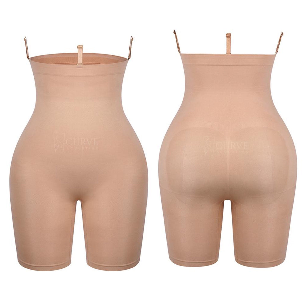 Shape Wear Shorts (Light beige) – Curve Sculpting
