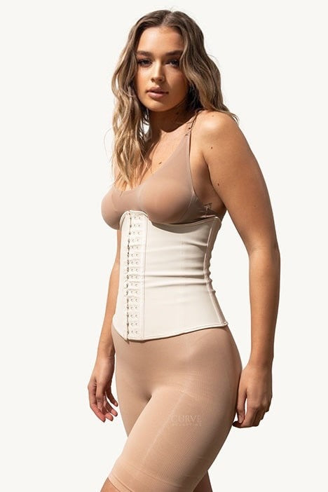 Latex Waist Trainer (Beach Sand)